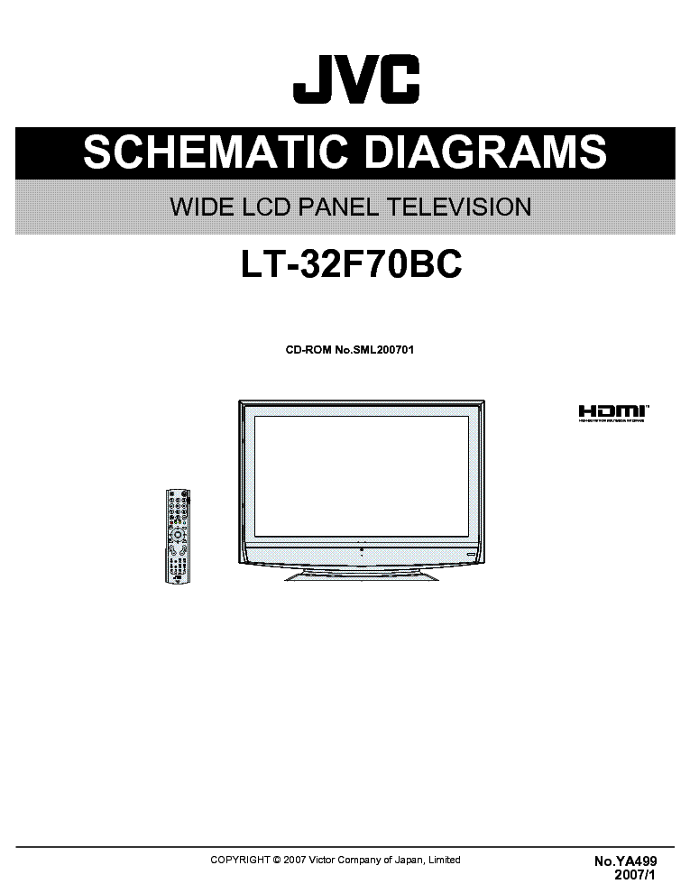 JVC LT-32F70BC SCH service manual