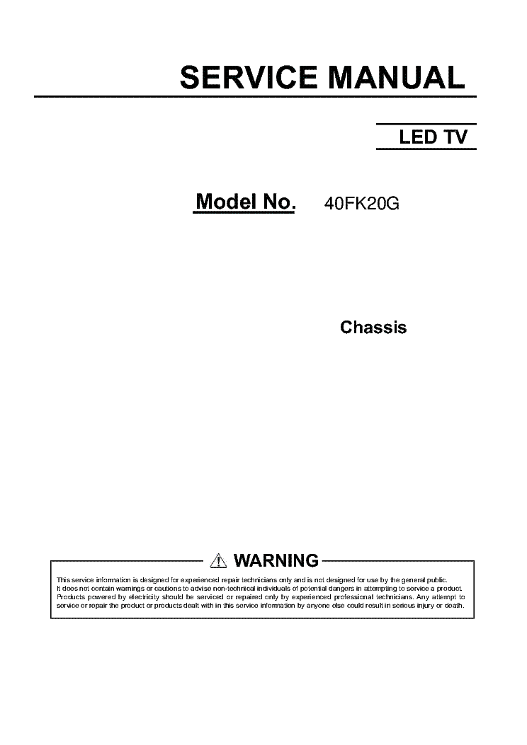 KIVI 40FK20G CHASSIS MS34637-ZC01-01 SM Service Manual download ...
