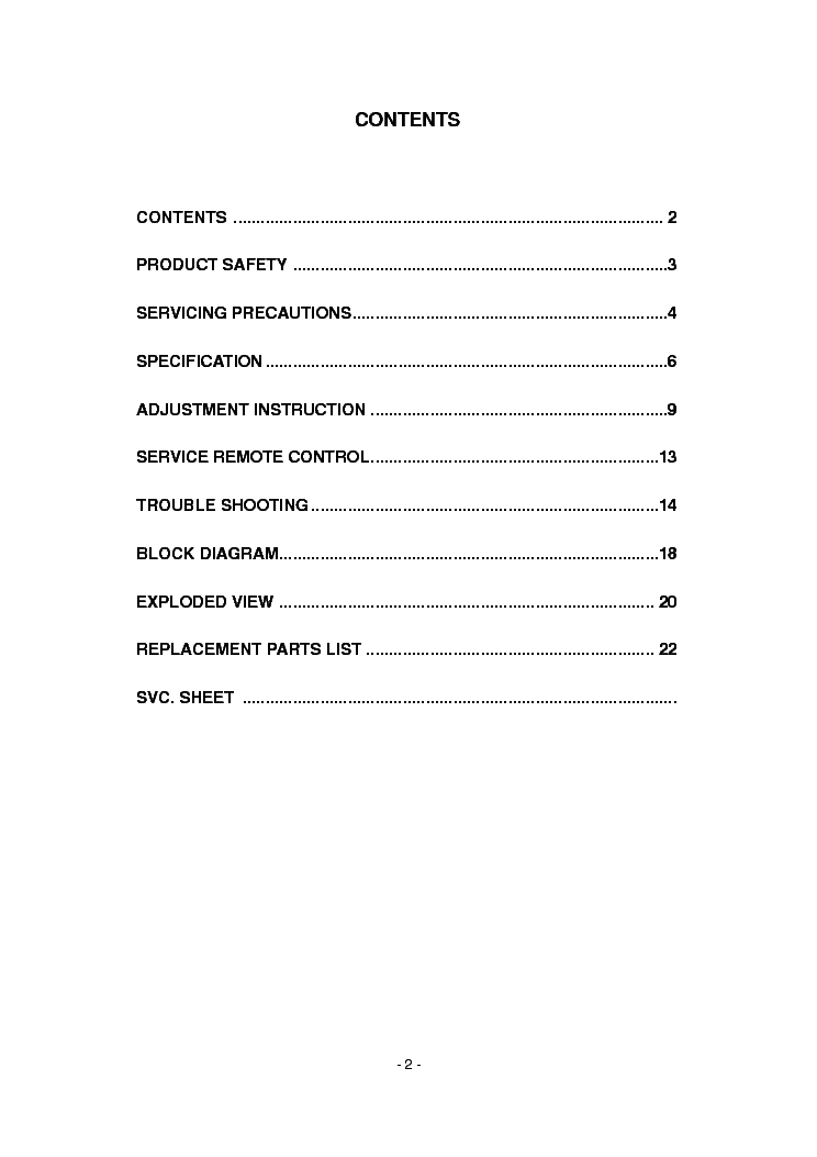 LG 15LS1R-ZK-LP68AL service manual (2nd page)