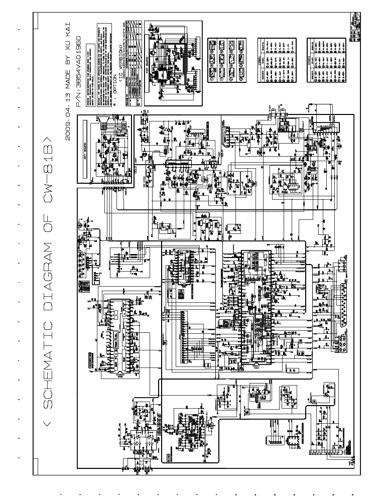 LG 21FJ8 CHASSIS CW 81B service manual (1st page)