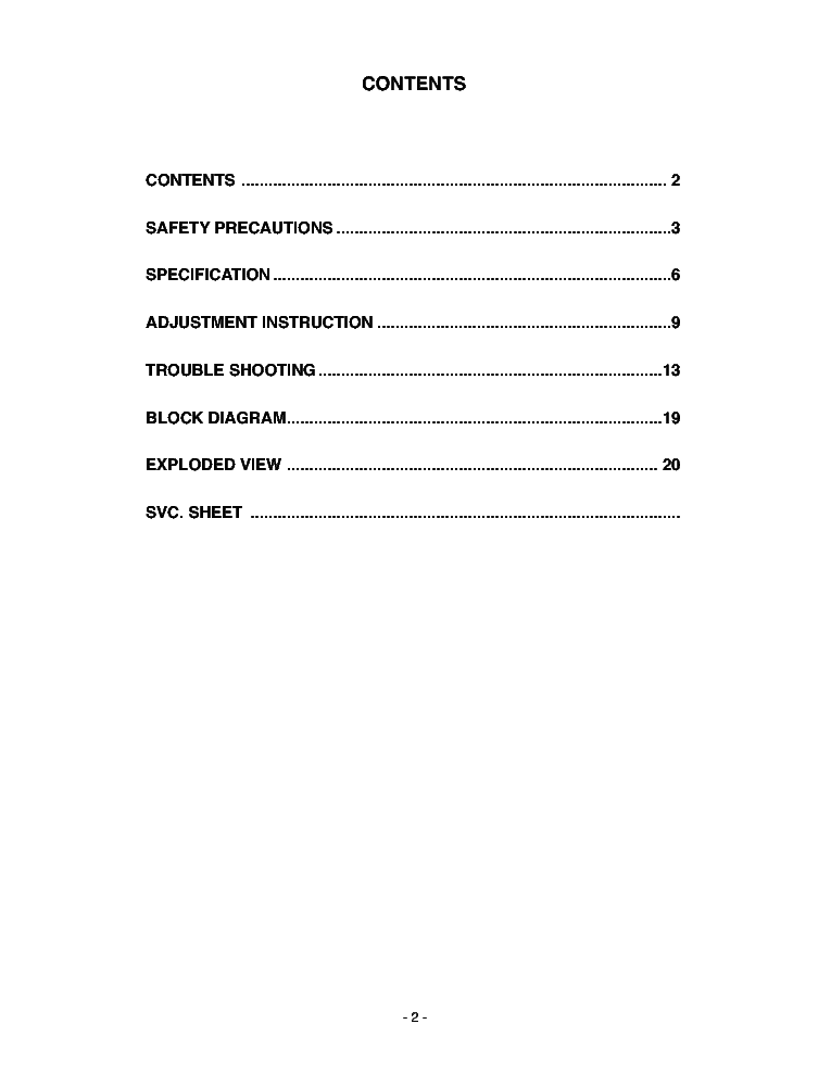 LG 22LG30R CH LP81K service manual (2nd page)