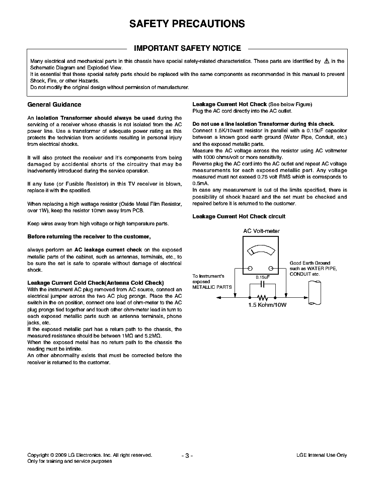 LG 26LU50FD-AC CHASSIS LB91A service manual (2nd page)