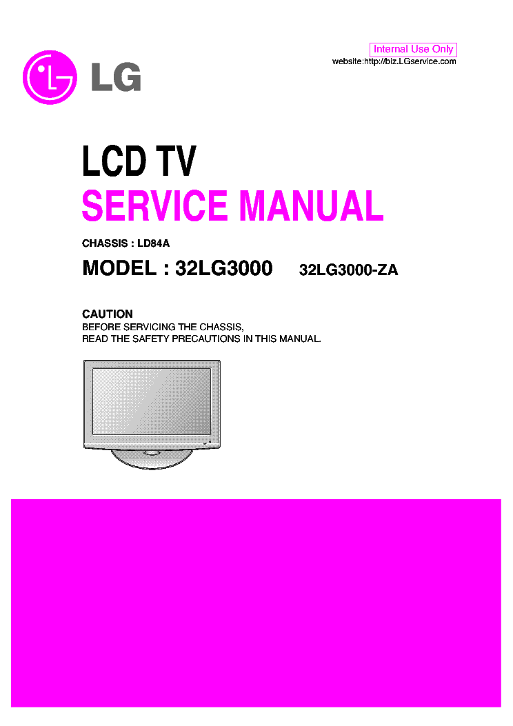 LG 32LG3000-CH-LD84A service manual (1st page)