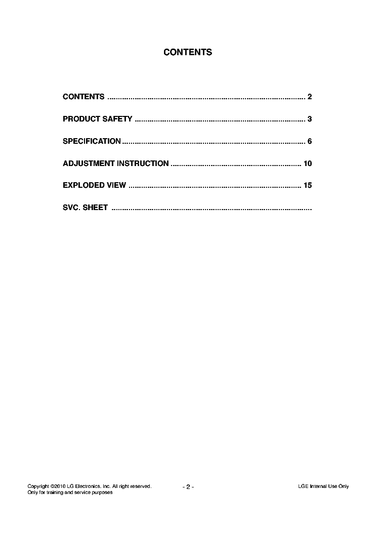 LG 32LH202C-ZA CHASSIS LD91Z REV00 service manual (2nd page)