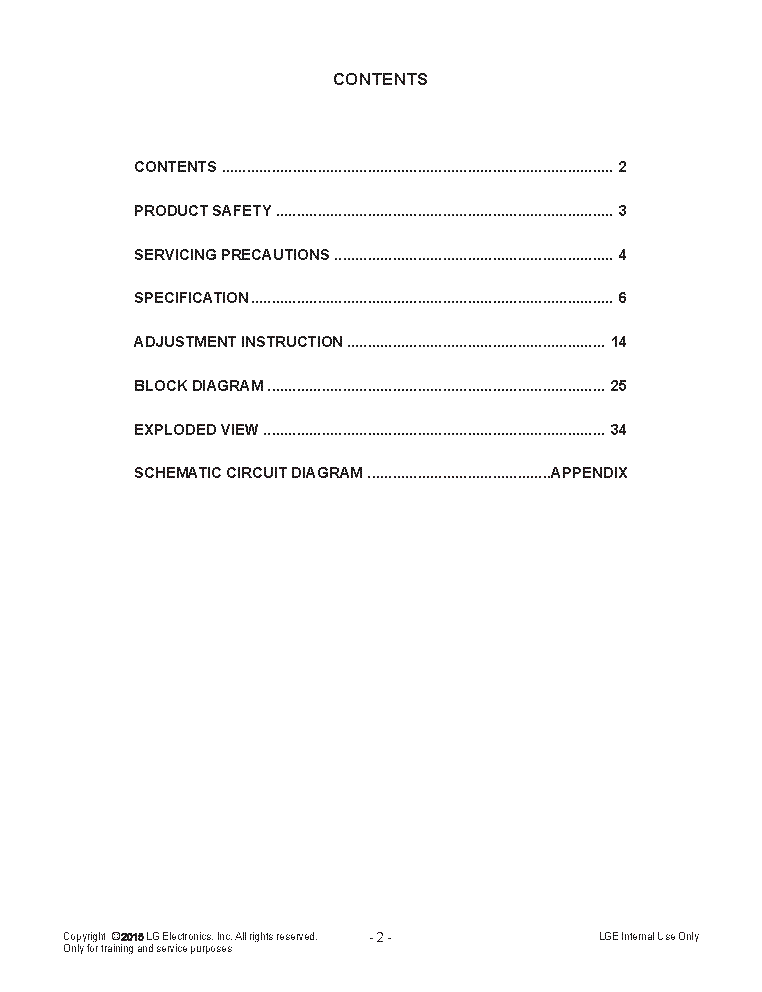 LG 55UF680T-DA CHASSIS LT5ZM SM service manual (2nd page)