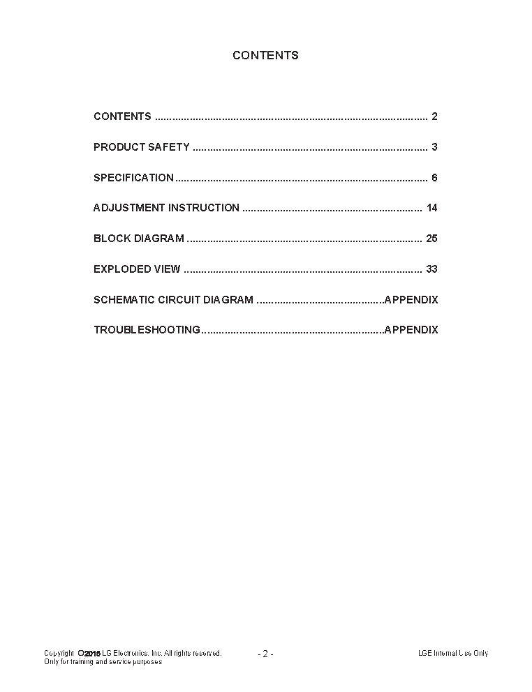 LG 60UF7700-SD CHASSIS LJ59J SM service manual (2nd page)