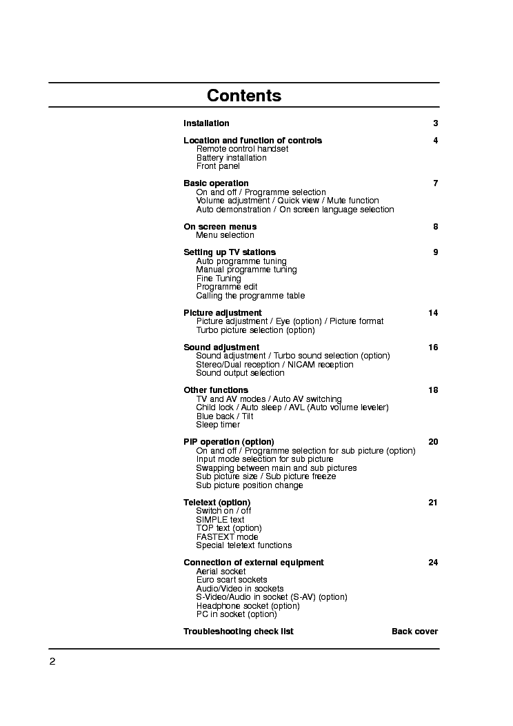 LG CE-29Q12IP OWNERS SM service manual (2nd page)