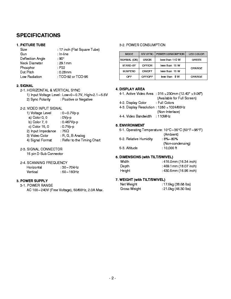 LG CG772 SM service manual (1st page)