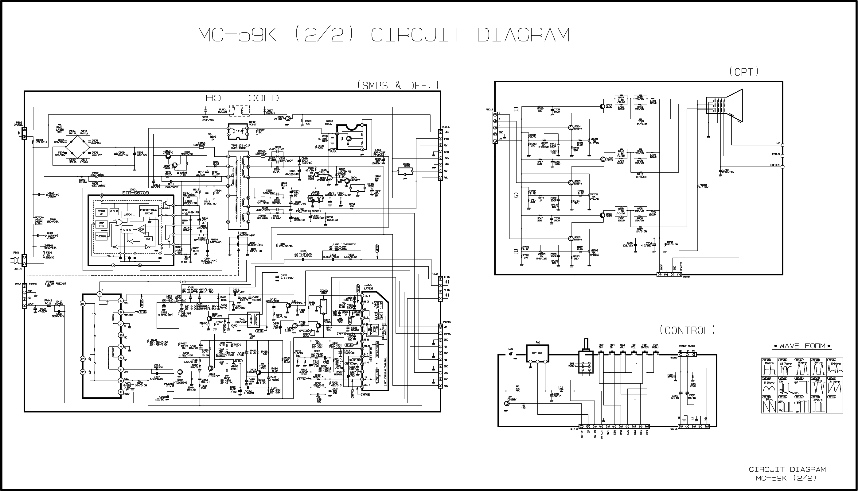 LG CH.MC59K-CP29C84M service manual (2nd page)
