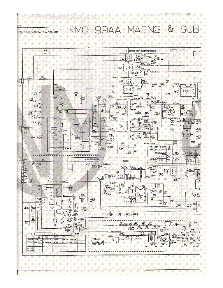 LG CHASSIS MC-99AA SM service manual (1st page)