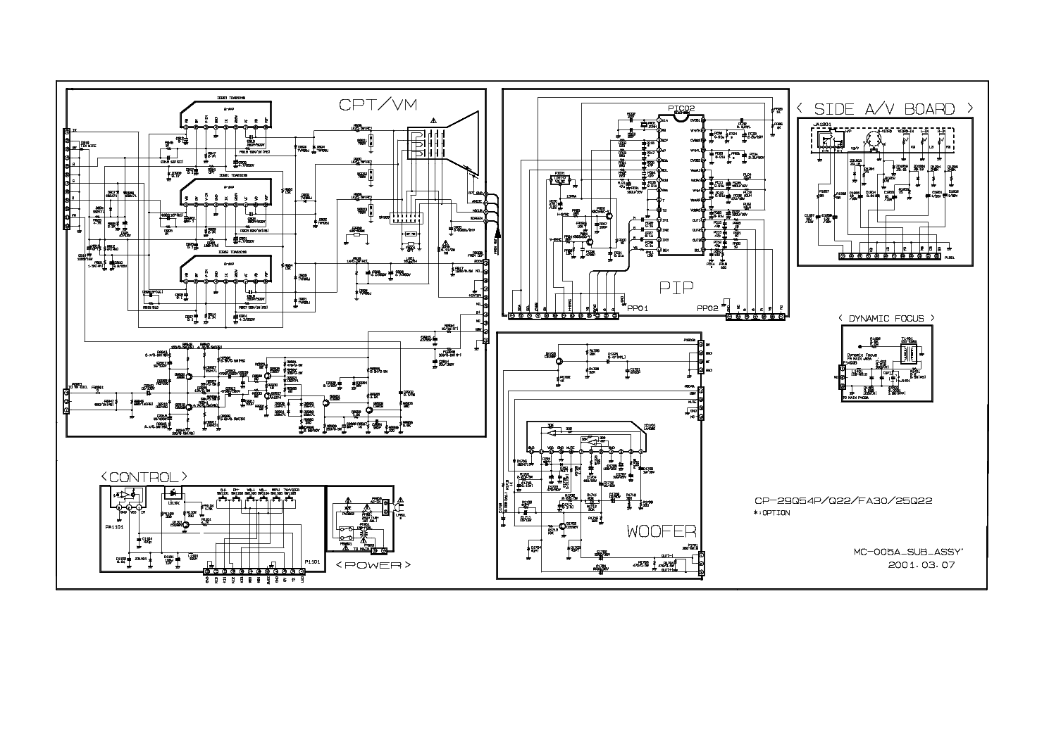 LG CP-25Q22 service manual (2nd page)