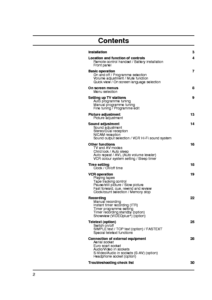 LG KE-21P10T CHASSIS MV008A SM service manual (2nd page)