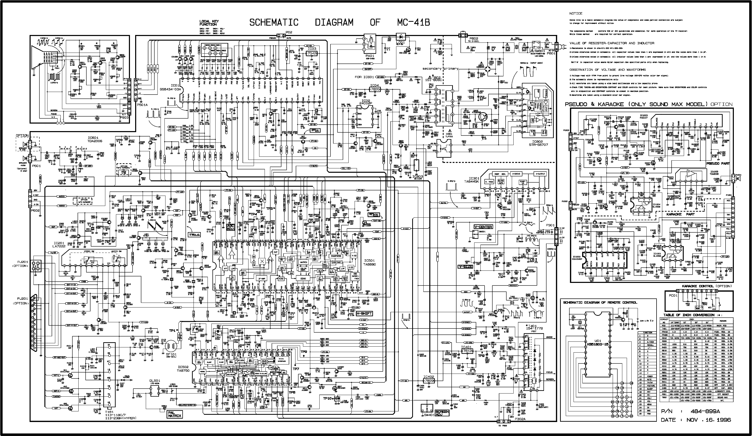 LG MC-41A MC-41B CHASSIS service manual (1st page)