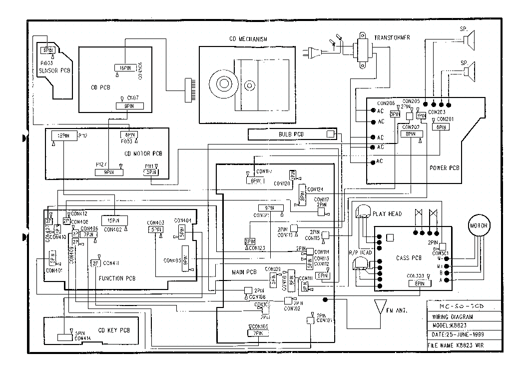 LG MC-50 3CD K8823 SCH service manual (1st page)