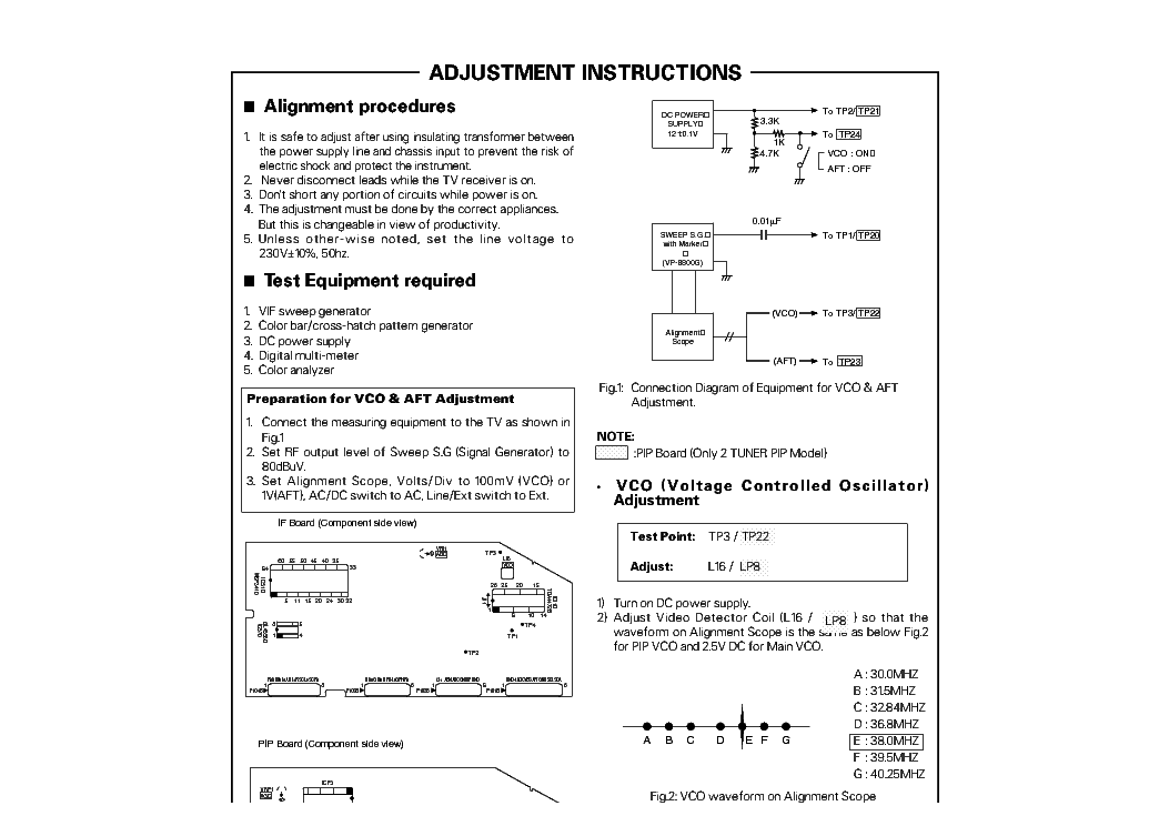 LG MC-71B CHASSIS service manual (1st page)