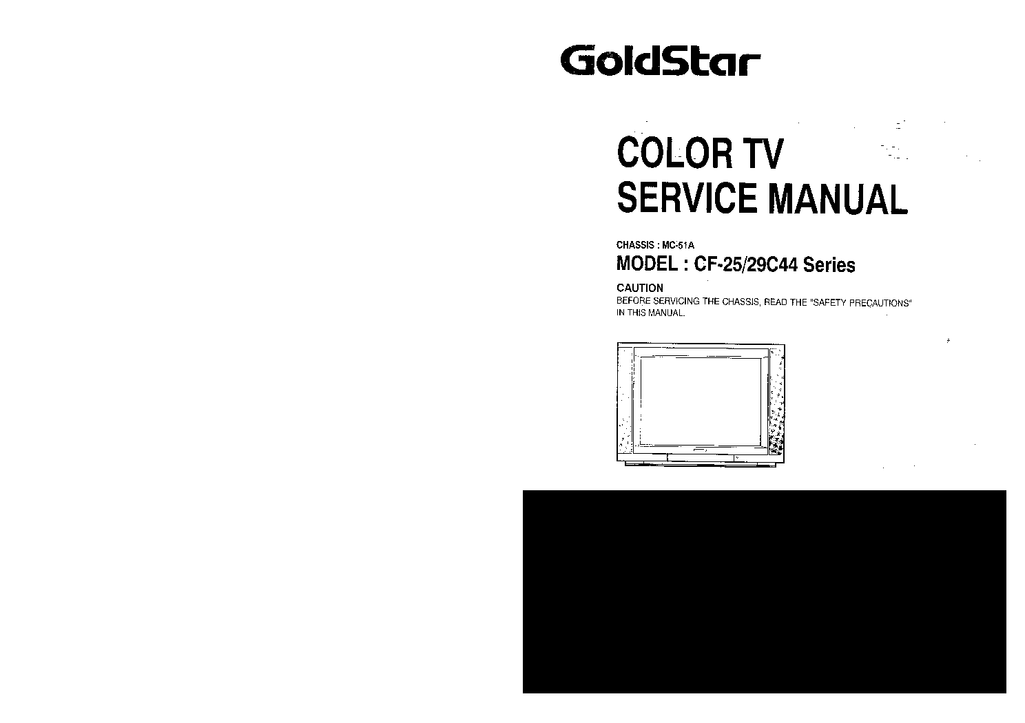 LG MC51A-CHASSIS-CF25C44-SM service manual (1st page)