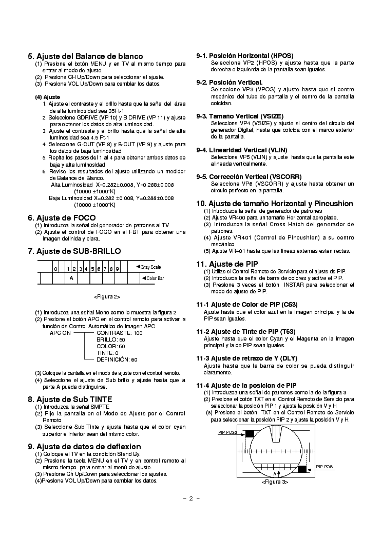 LG MC7CD service manual (2nd page)