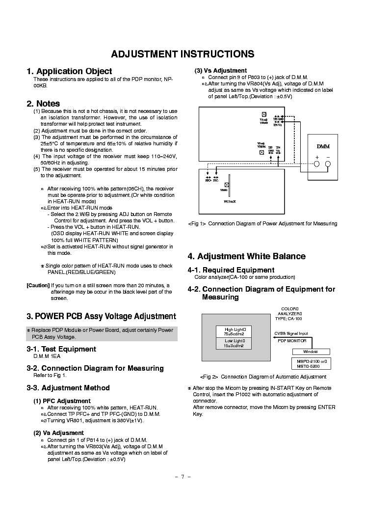 LG MU-60PZ12 service manual (1st page)