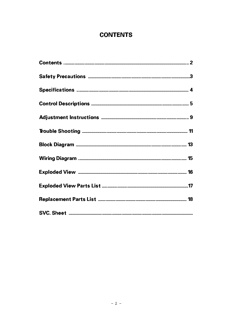 LG NP00KA CHASSIS MT60PZ10 PLASMA service manual (2nd page)