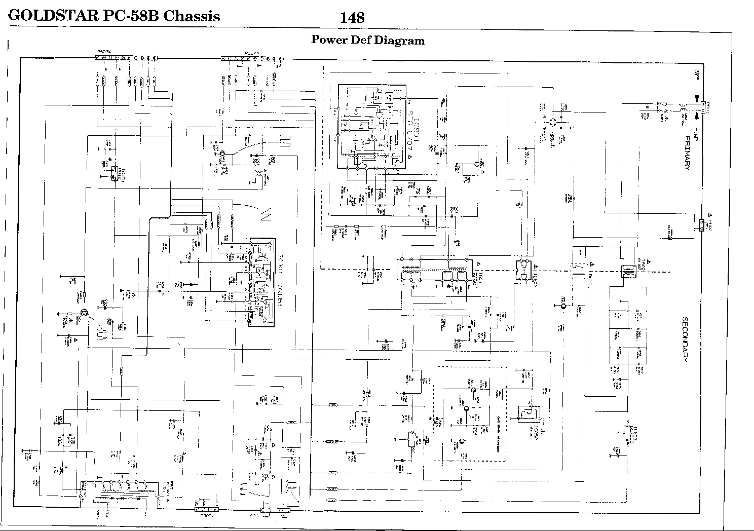 LG PC-58B CHASSIS service manual (2nd page)
