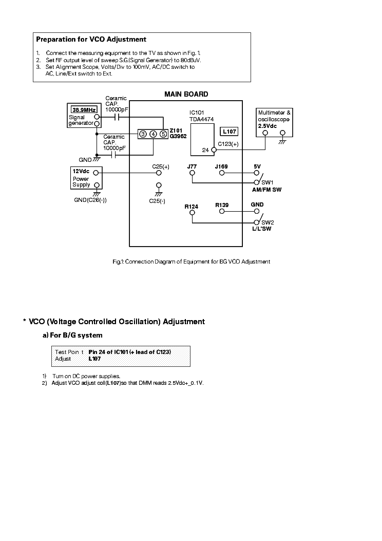LG PC-63A CHASSIS service manual (1st page)