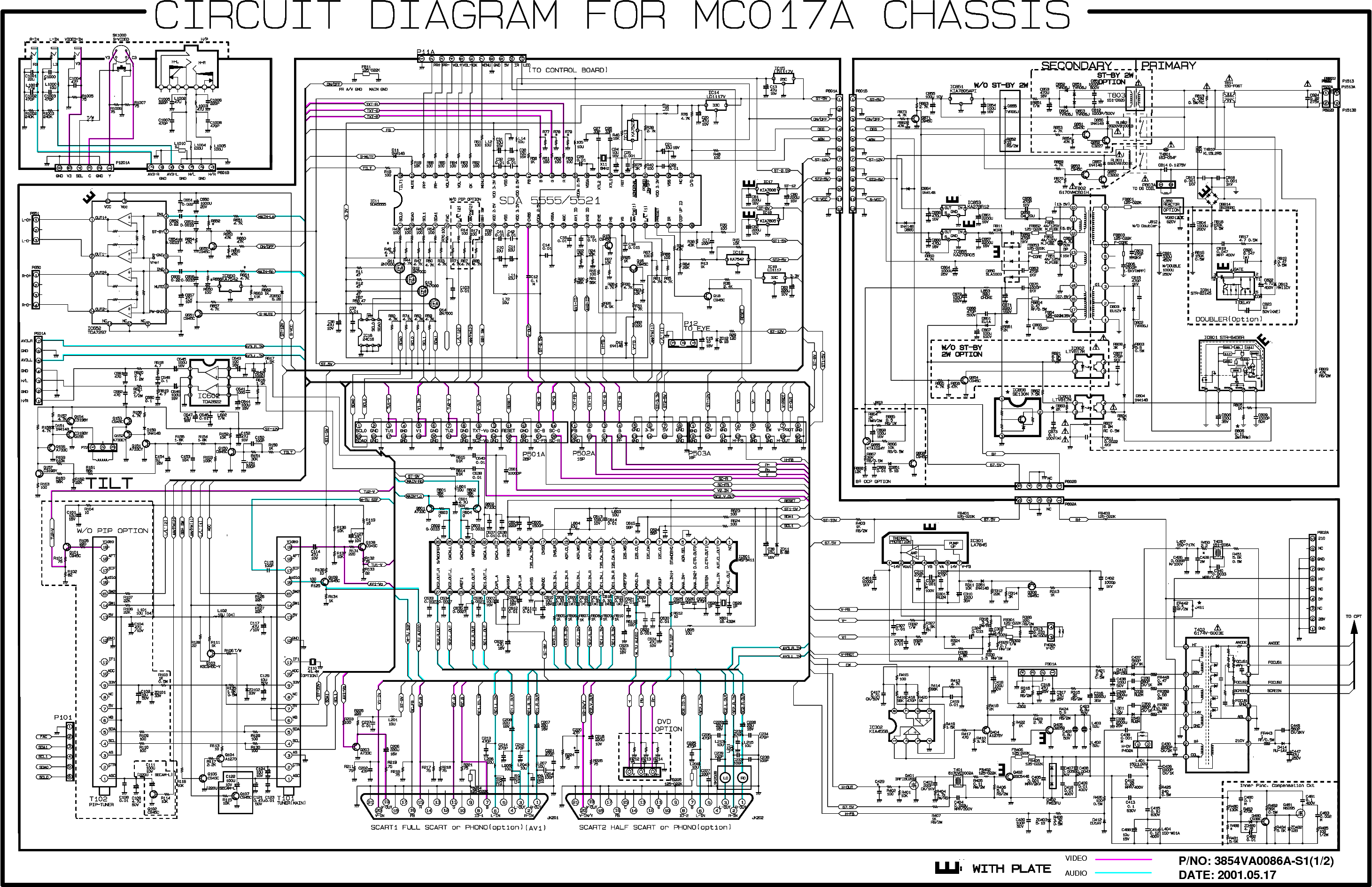 LG RE-29FA33PX MC-017A service manual (1st page)