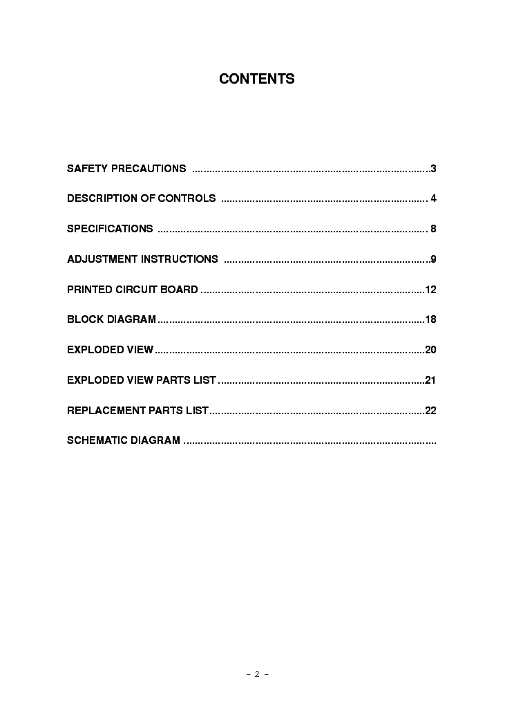 LG RF03OB CHASSIS RT50PZ60 SM service manual (2nd page)