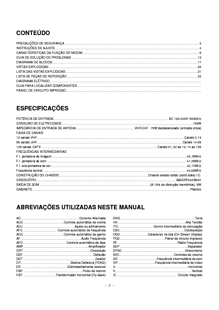 LG RP-34FC32P CH MC-021A SM service manual (2nd page)