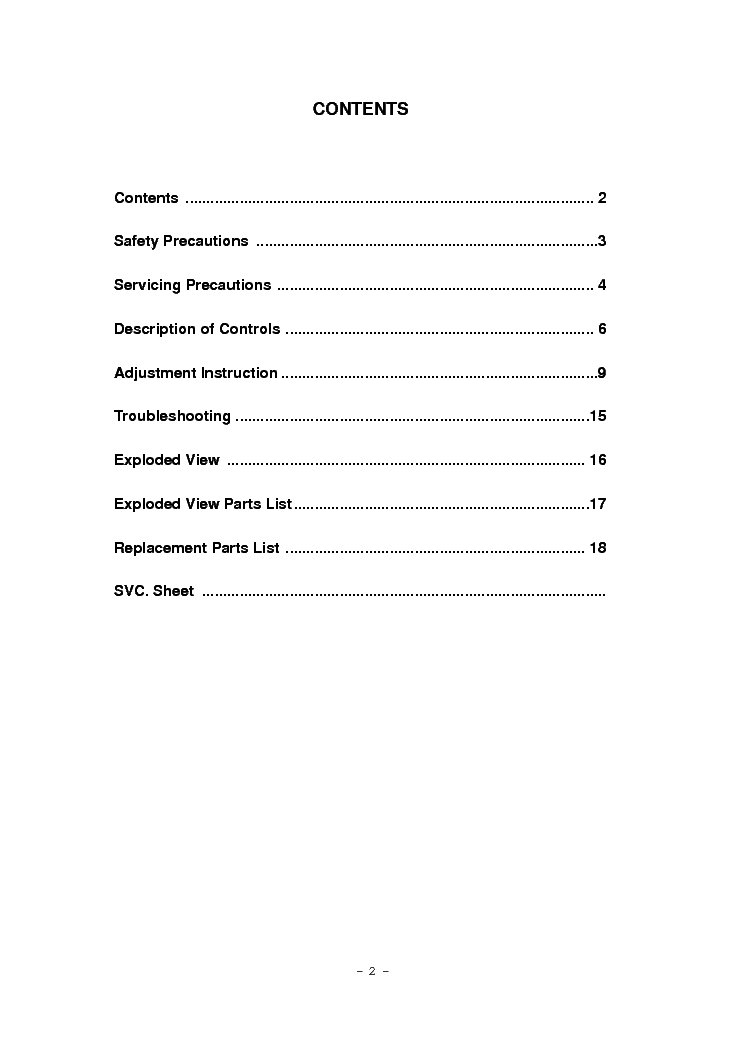 LG RT-15LA31 CHASSIS ML-012A SM service manual (2nd page)
