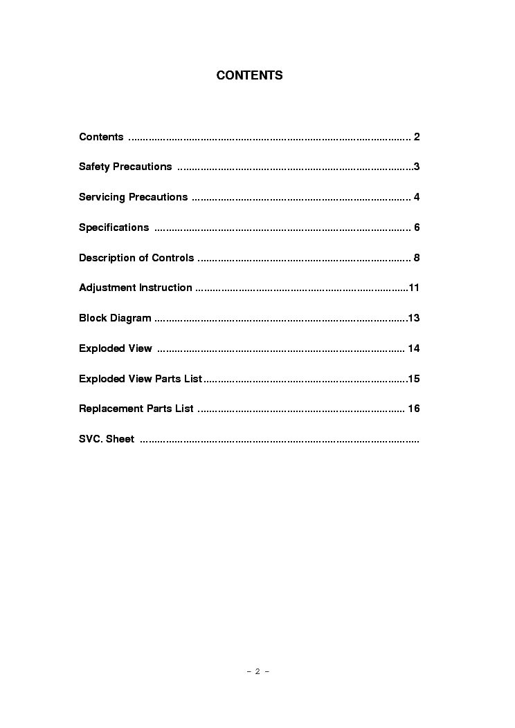 LG RZ-15LA32-ML-024A-LCD-TV service manual (2nd page)