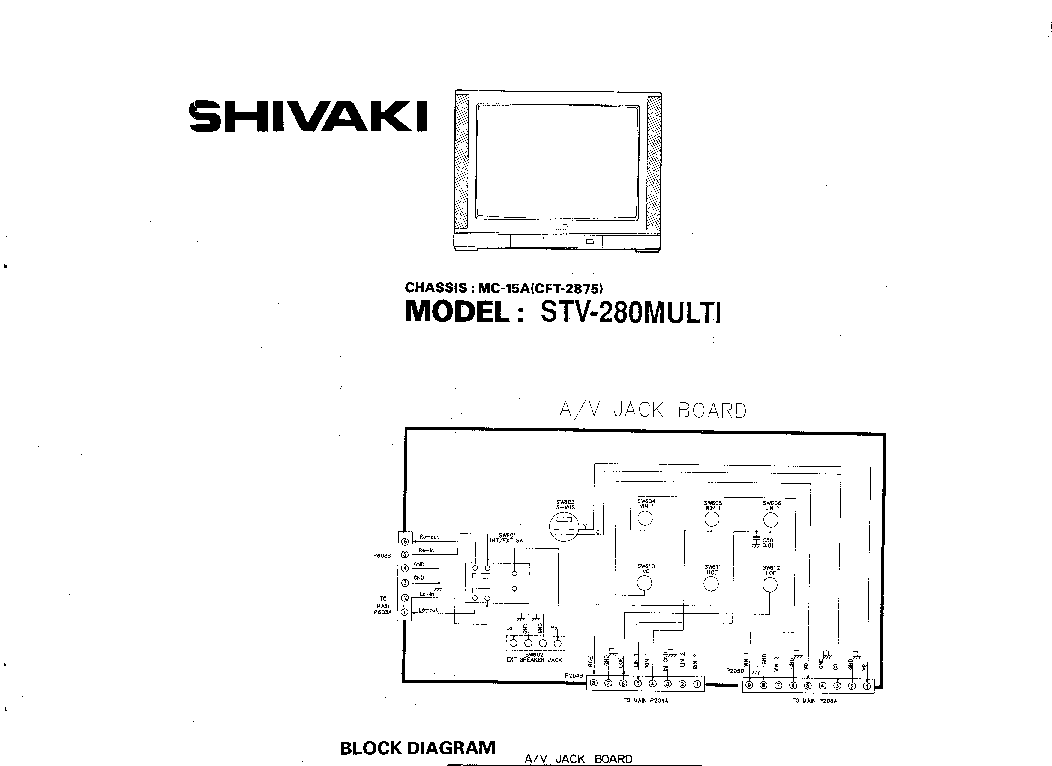 LG SHIVAKI CH MC-15A service manual (1st page)