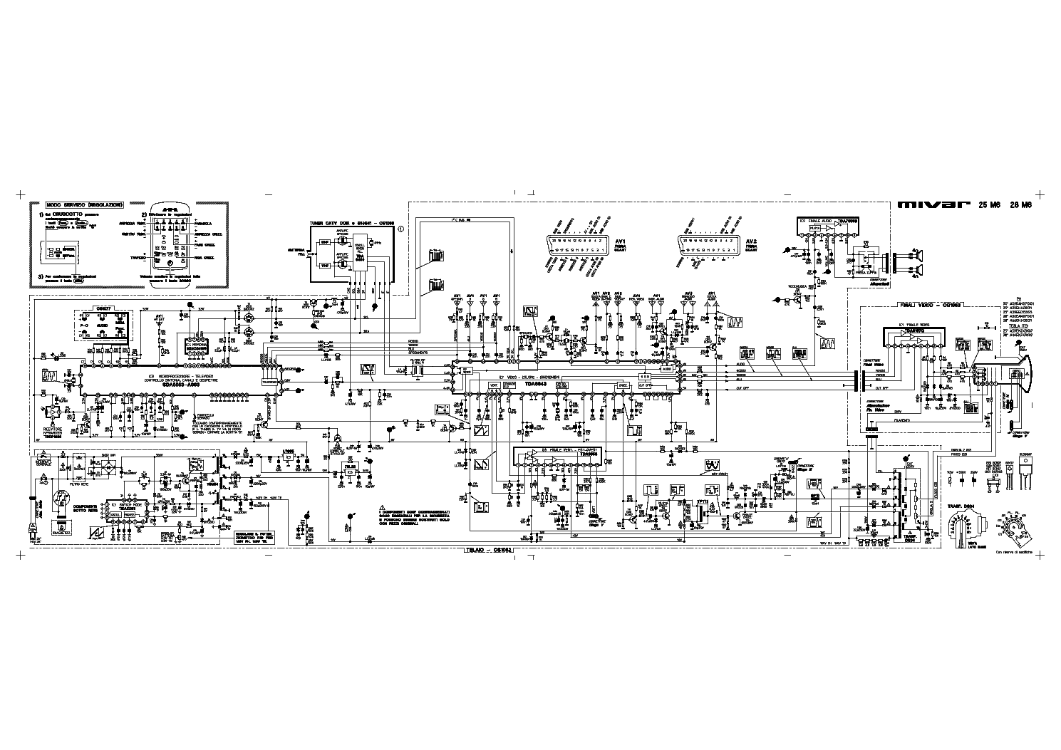 MIVAR 25-M6 28-M6 SCH service manual