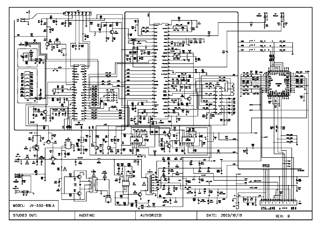 Схема телевизора vitek vt 3552