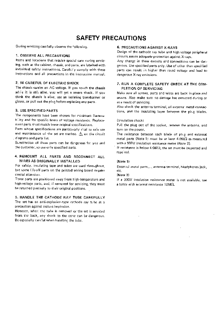 NEC FS5906 service manual