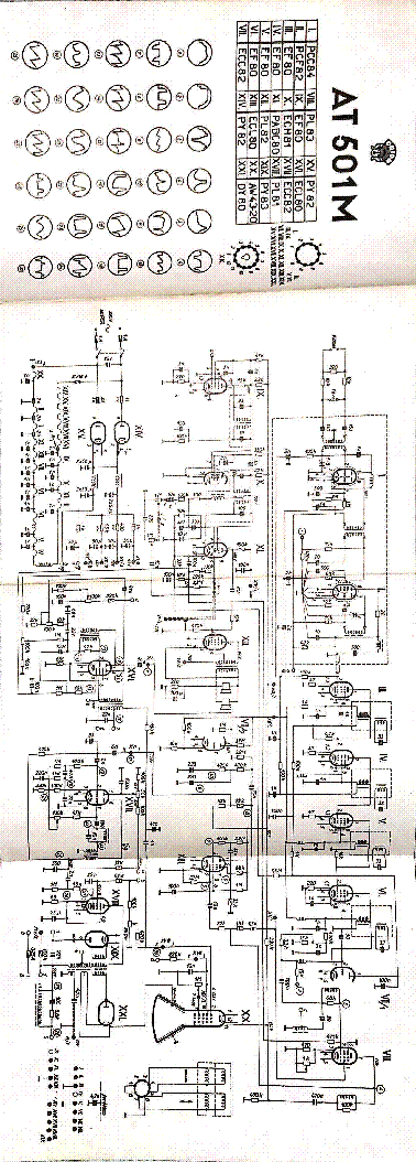 ORION AT501M LEDER-RADAI SCHEMATIC service manual