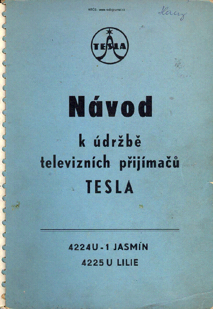 TESLA 4224U JASMIN service manual