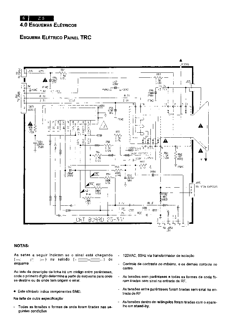PHILIPS 33PT670A CHASSIS Z5 service manual (2nd page)