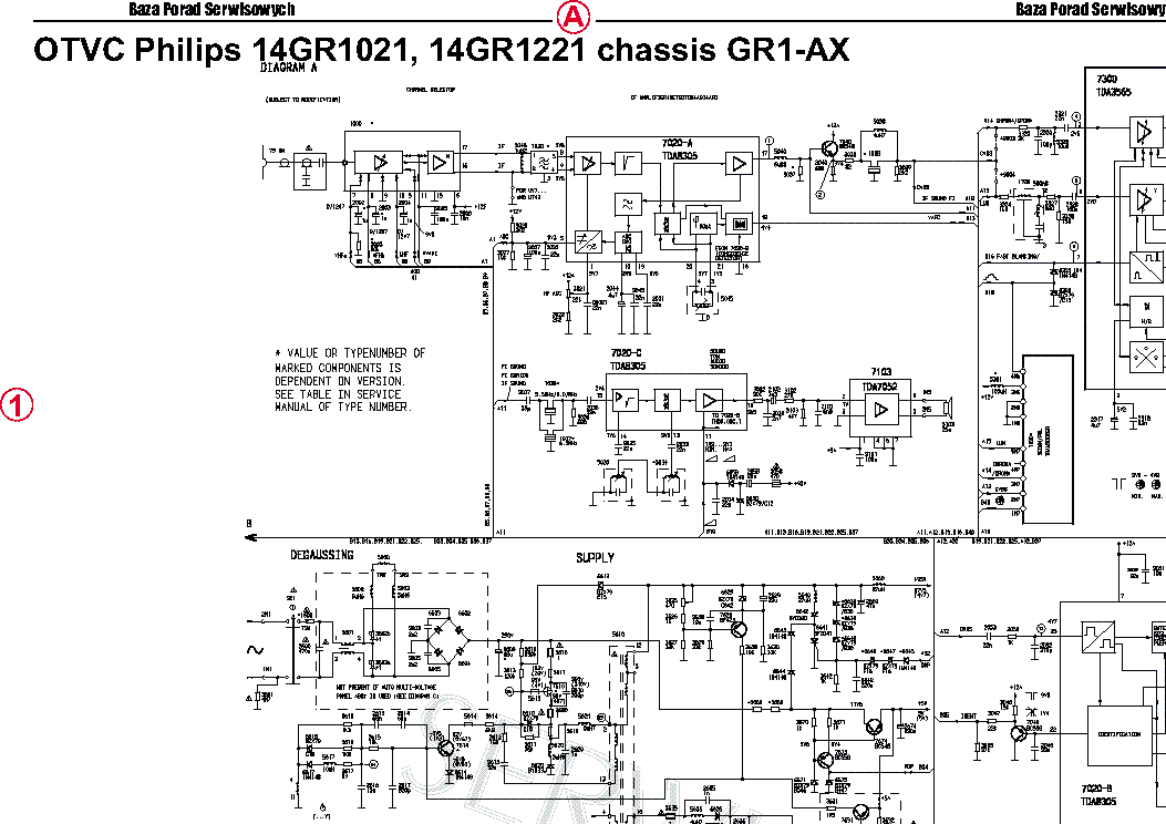 PHILIPS CH GR1-AX service manual (2nd page)