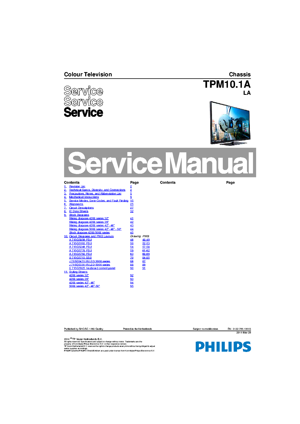 PHILIPS TPM10.1ALA 312278519443 140328 SM service manual (1st page)
