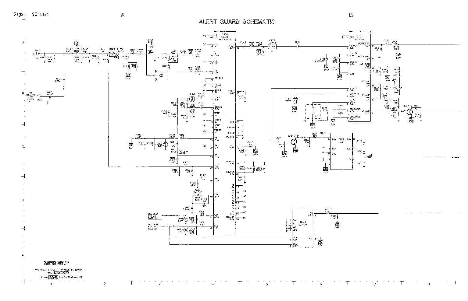 RCA 27F671 service manual (2nd page)