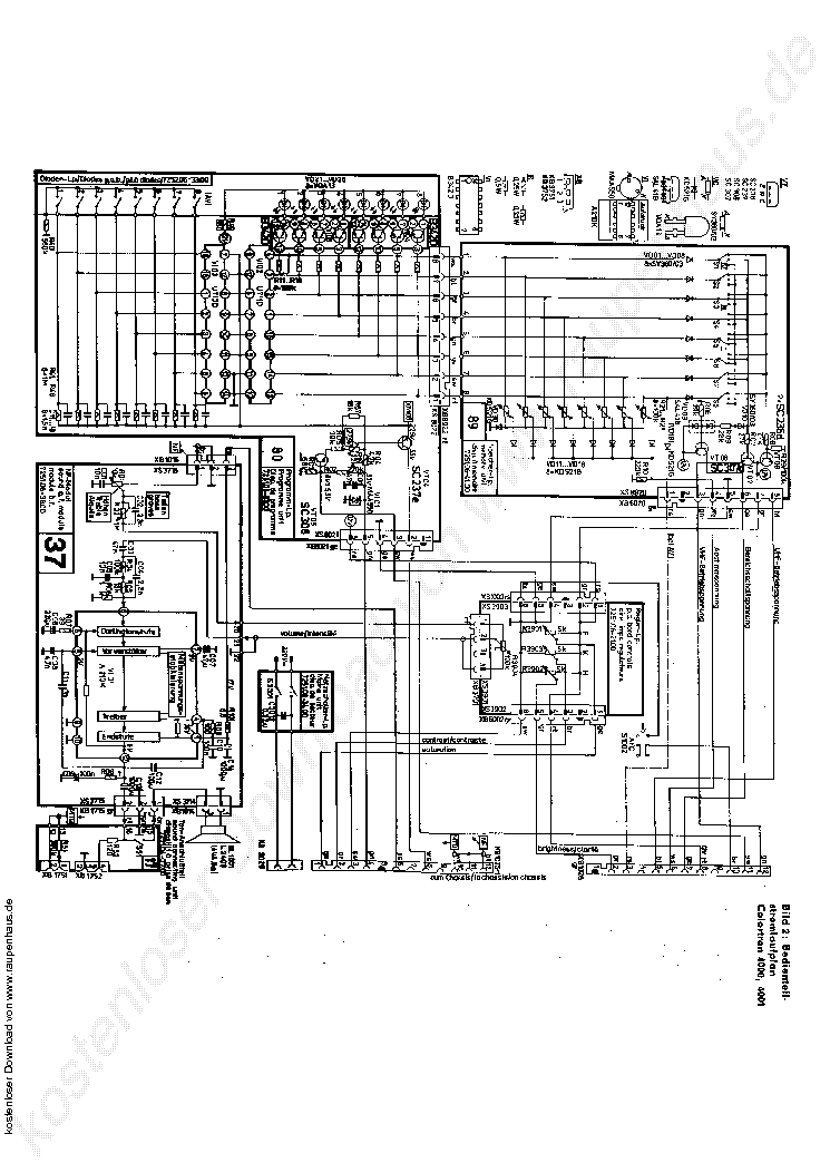 RFT COLORMAT 4000 4001 CA1985 SM service manual