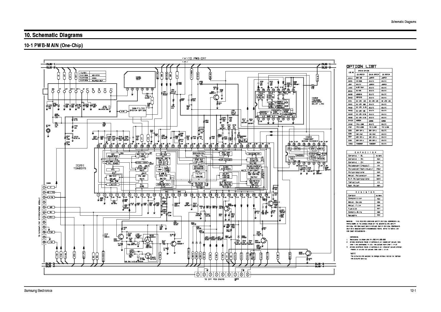 Схема самсунг cs 29z45z3q