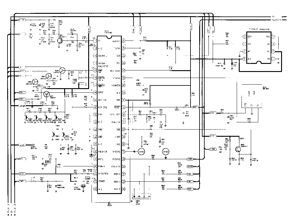 Схема телевизора. Схема ТВ самсунг шасси sct11d. Samsung CK-5073zr шасси SCT-11d схема. CK-3385zr схема. Принципиальная электрическая схема телевизора самсунг.