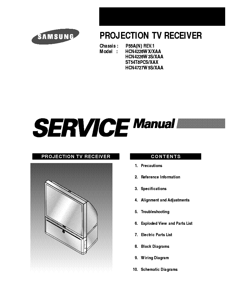 hcn4727w service manual