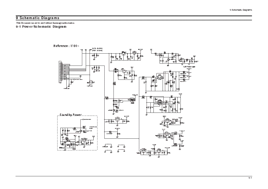 SAMSUNG LE32R81BX SCH service manual (1st page)