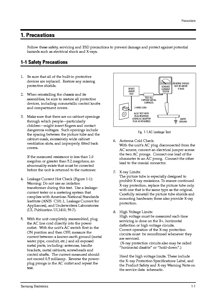 SAMSUNG S56A-P REV-1 SM service manual (2nd page)