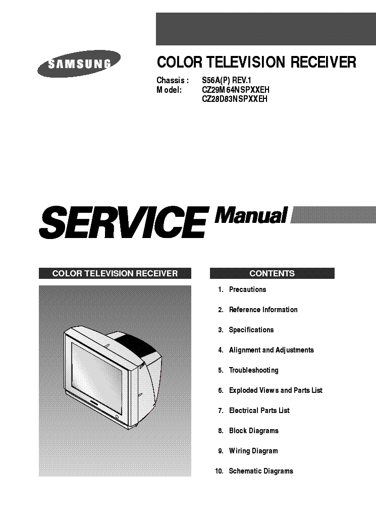 SAMSUNG S56A service manual (1st page)
