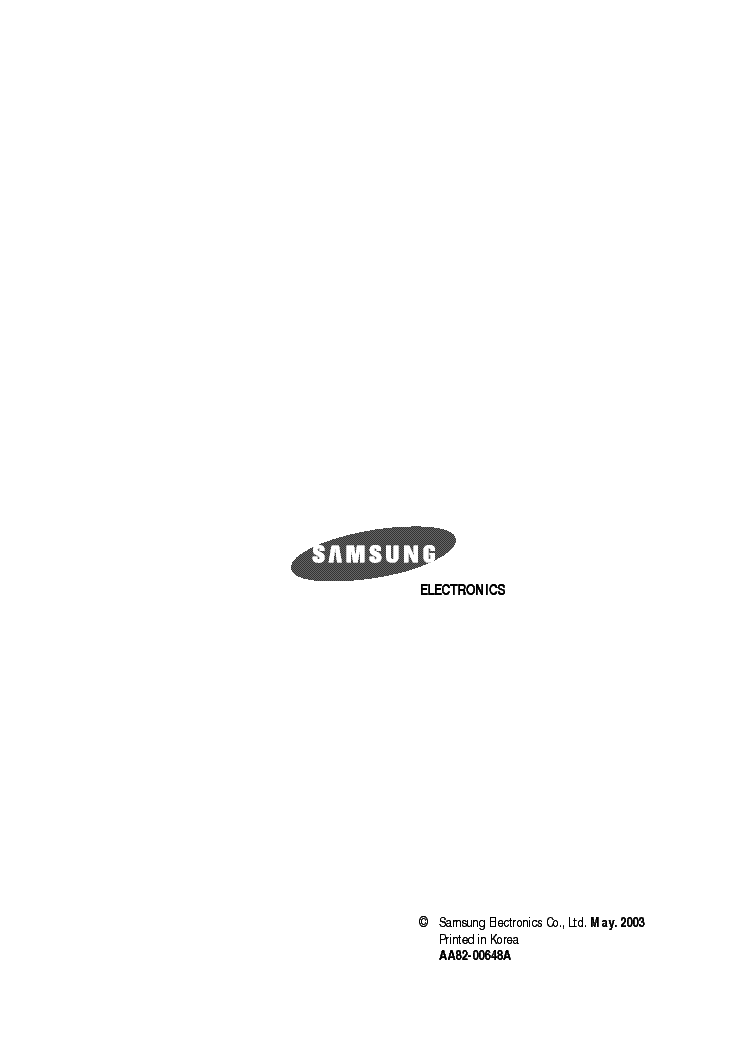 SAMSUNG S56A CHASSIS CW21M63NSPXXEC SM service manual (2nd page)
