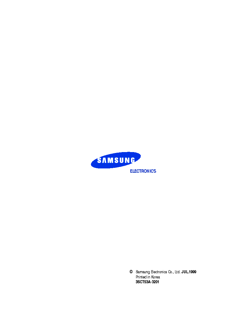 SAMSUNG WS32W6HAX SCT53A CHASSIS SM service manual (2nd page)