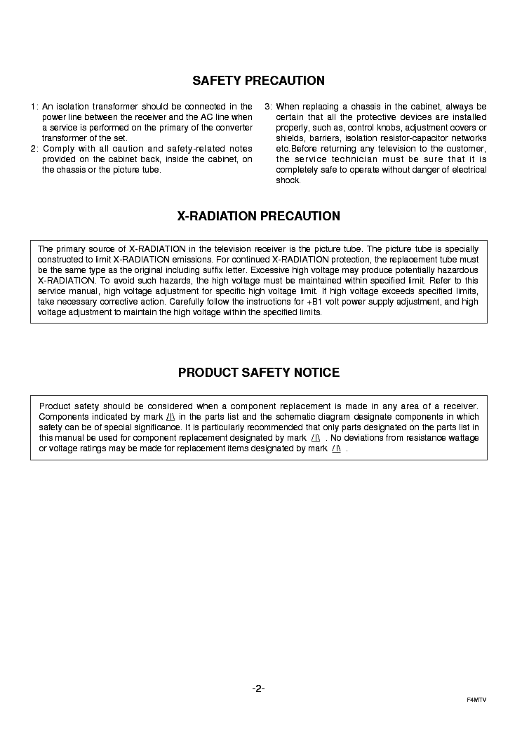 SANYO CE21B2-C CH EB4A service manual (2nd page)